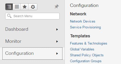 Basics To access the Provisioning Wizard by using the Configuration Network submenu: Click Service Provisioning.