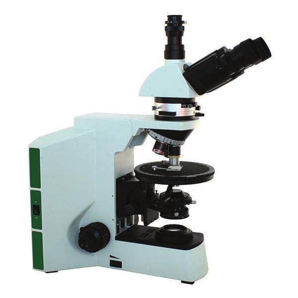 Microscope Components: Bertrand Lens Centering Screw Compensating Plate Coarse Focus Limit Knob Coarse Focus Nosepiece Objective