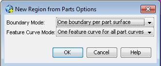 IMPORTANT!! Change the Boundary Mode option to One boundary per part surface.