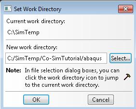 work directory (For this