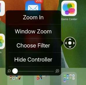 3. Tap Zoom 4. Next to the word zoom, tap the toggle switch to green to turn it on How to magnify the entire screen 1. Using three fingers, double tap the screen. 2.