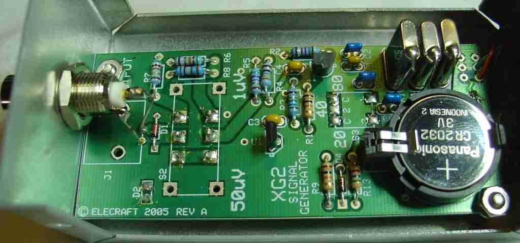 Couple this test oscillator with a step attenuator and you now have an extremely useful piece of test equipment for serious receiver testing.