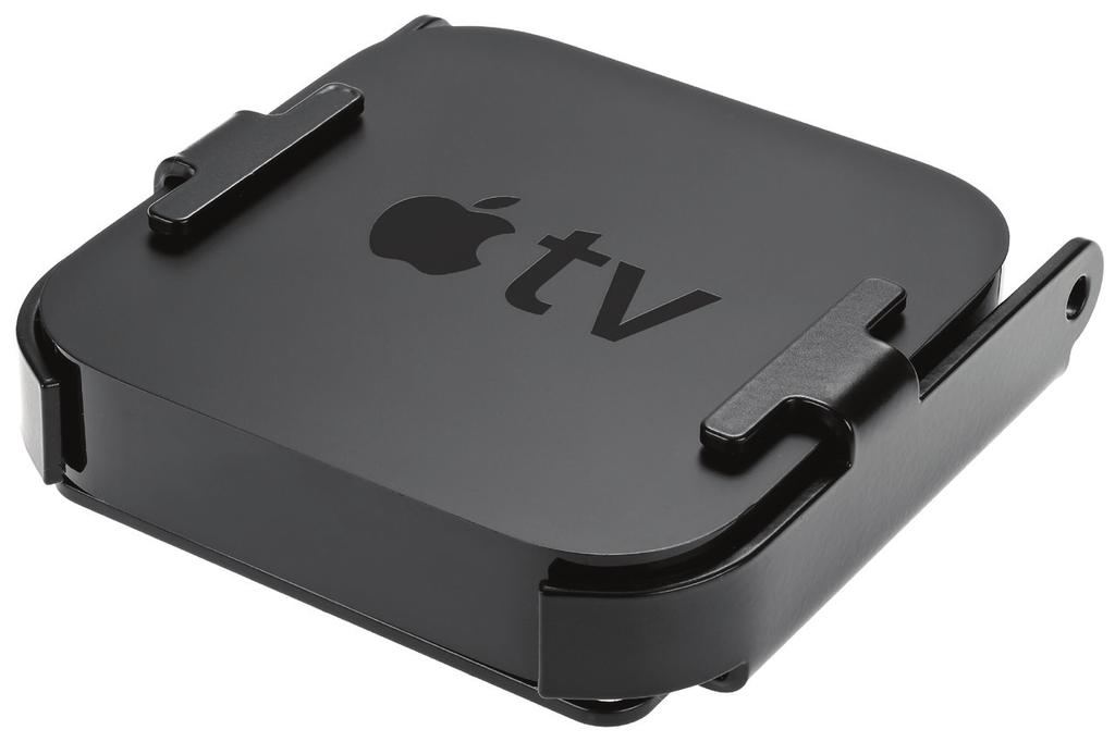 Apple TV Clamps fit perfectly on Loxit s screen and whiteboard solutions. Why use this clamp?