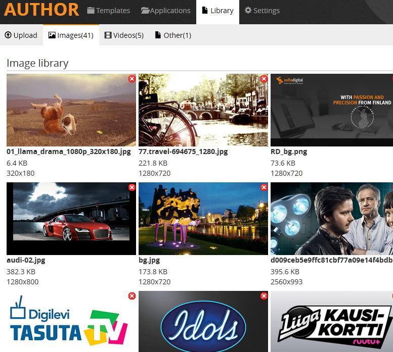 Authoring Simple HBBTV Apps Publish HbbTV based services with zero computer programming skills - Select suitable page template from the template library various page layouts like in PowerPoint - If