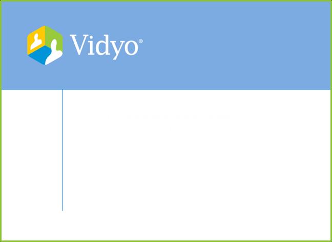 5. Configuring Your System The following screenshot shows the Select Call Type prompt for the VidyoGateway IVR screen: To join a conference, please press 1. To make a direct call, please press 2.