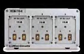 25 8 GHz systems available upon request RCM 1 Series Multi-Channel Programmable Attenuator Systems RCM 2 Series Multi-Function Switching Systems RCM 2 Series Multi-Function Switching Systems Choose