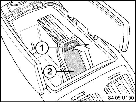 17 For 7-Series (E65) Installation: For MY06 and later 7-Series (E65) models, an eject box for a Snap-In is already included.