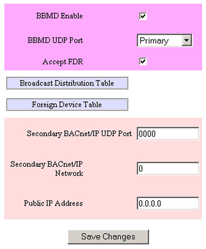 Application #6 BBMD Server without Firewall Application Guide BASrouters