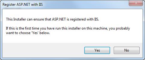 6 The installer installs the Partner Integration Portal (PIP) and displays the Register ASP.