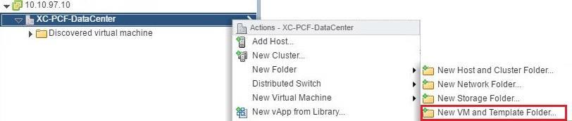 Write down the name of your DataCenter in the Checklist, item #12.