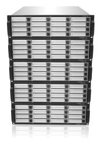 G-SPEED es PRO XL easily expands by simply daisy-chaining 12- or 16-bay enclosures using locking mini-sas cables.