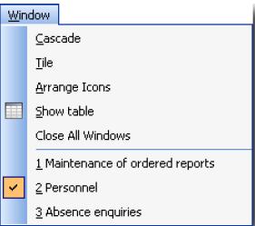 Break text - Allows you to add extra formatting to the report in Browser enquiries.