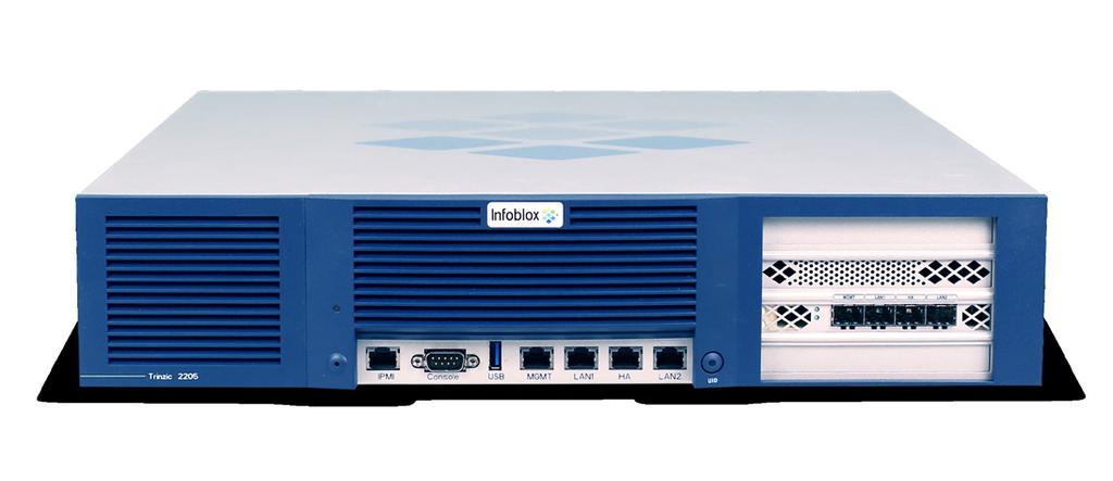 Trinzic 2225 The Trinzic 2225 appliance is designed to serve medium and large enterprises in headquarters and regional office environments.
