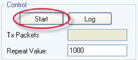 After logging is started, you can close the Packet Log dialog box.