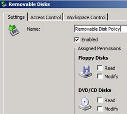 Adaptive desktop