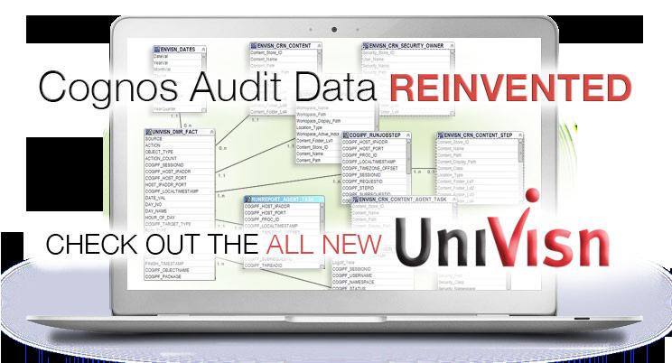 Expert Guide to Cognos Audit Data 30 of 30 Contact Envisn If you have any
