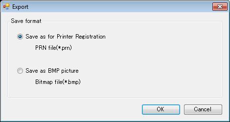 3) "Download" starts downloading the graphic file into the printer with the specified file name. See the naming rule below.