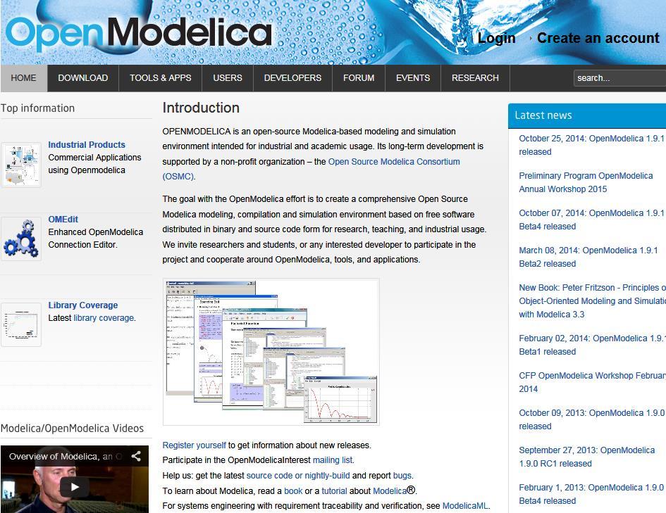 The OpenModelica Environment www.openmodelica.