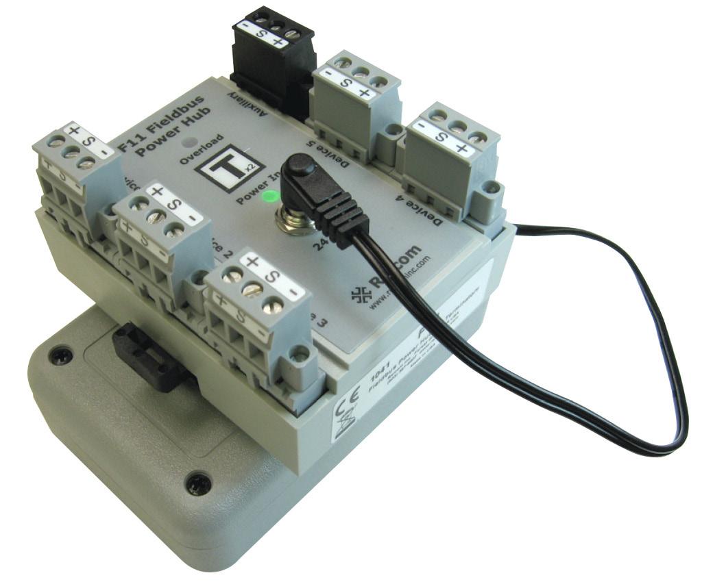 SPECIFICATIONS ELECTRICAL Port Rated Current 30mA Total Current for all Ports and Auxiliary Port 315mA max.