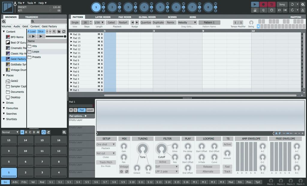 4 1 Introduction to is an advanced step-sequencer and sample-based drum machine realised in software.