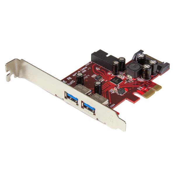 4-Port PCI Express USB 3.0 Card - 2 External, 2 Internal - SATA Power Product ID: PEXUSB3S2EI This PCI Express USB 3.0 card offers a cost-effective upgrade that lets you add four USB 3.