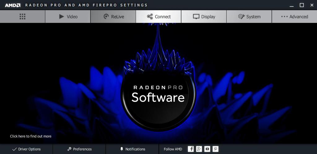 Click Install Radeon Pro ReLive.