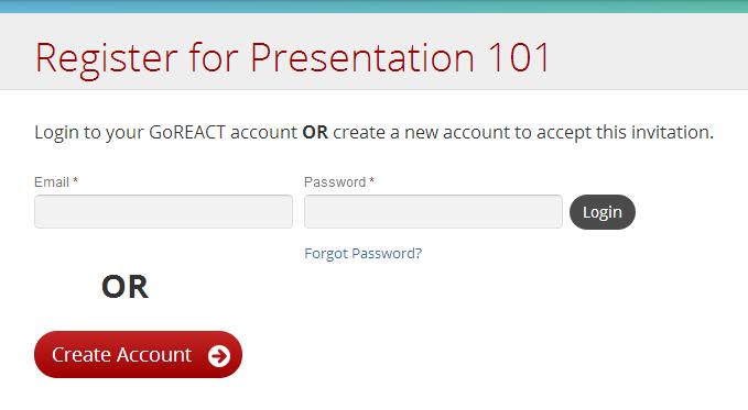1. How do I set up my account? Purchase a SAGE GoREACT slimpack as a standalone product or bundled with a SAGE text. Then you will register via a course link provided by their instructors.