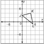 4. Point P is located at (4, 8) on a coordinate plane. Point P will be reflected over the x-axis. What will be the coordinates of the image of point P? A. ( 8, 4) B. ( 4, 8) C. (4, 8) D. (8, 4) 5.