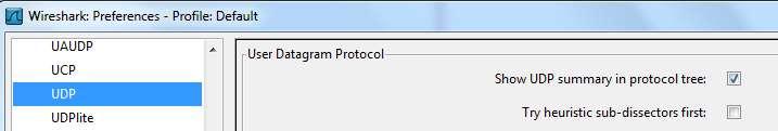 permission, such as the desktop. Step 3: Capture a TFTP session in Wireshark a. Open Wireshark. From the Edit menu, choose Preferences and click the (+) sign to expand Protocols.