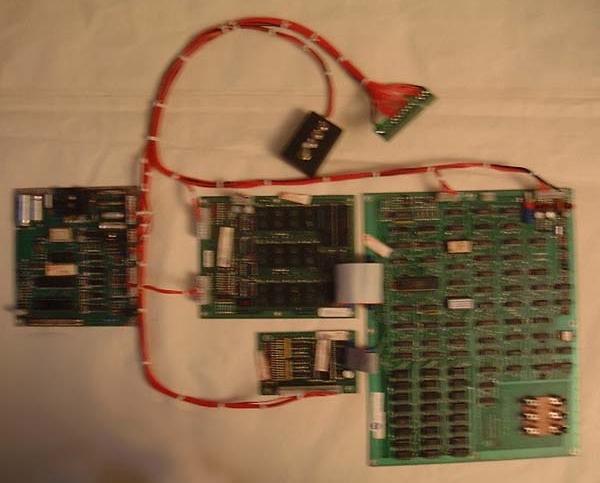 The Completed JAMMA loom connected to the