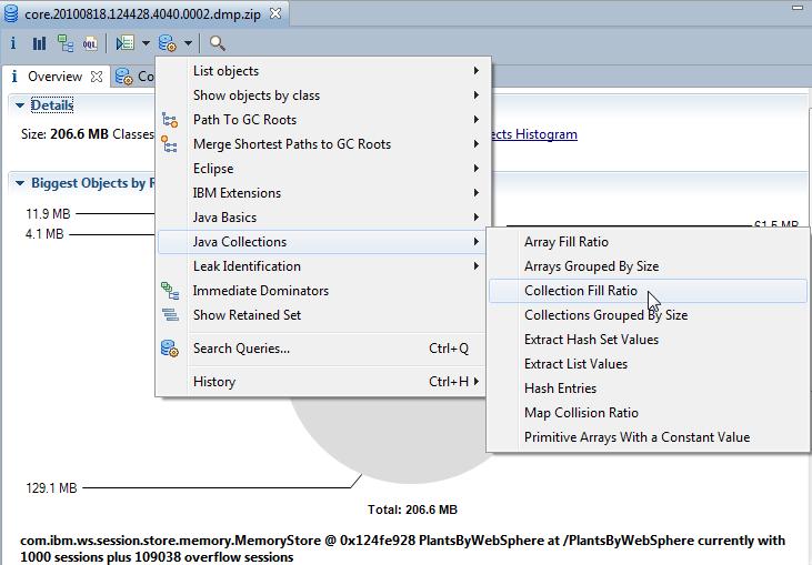 Analyzing your Collections Eclipse Memory Analyzer Tool (MAT) provides Collection analysis: 30