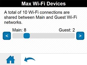 Use Your Mobile Hotspot 2. Tap Max Wi-Fi Devices. 3.