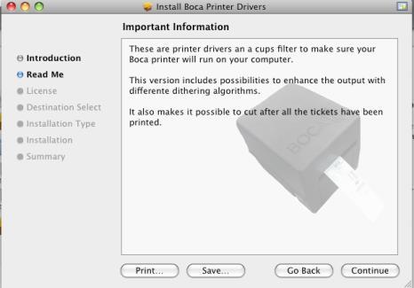 APPENDIX D MAC DRIVER INSTALLATION GUIDE Do not connect the printer to your computer s USB port until step #13 Please contact your software provider to confirm if the use of our driver is required