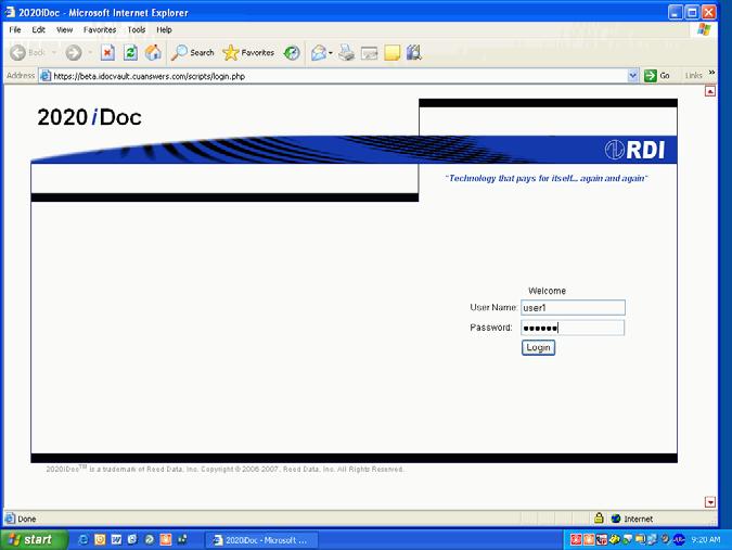 USING IDOCVAULT TO PRINT A RECEIPT WITH SIGNATURE This procedure uses an internet browser and can be used to find, view, and print a receipt with a signature.