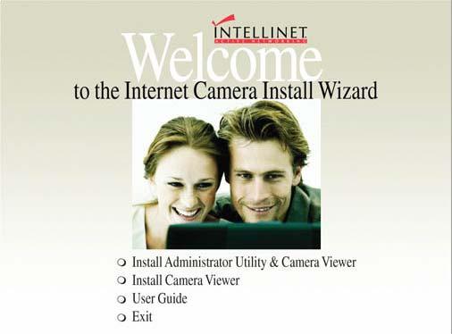 2. The Install Wizard will show four selections, select the program you want to