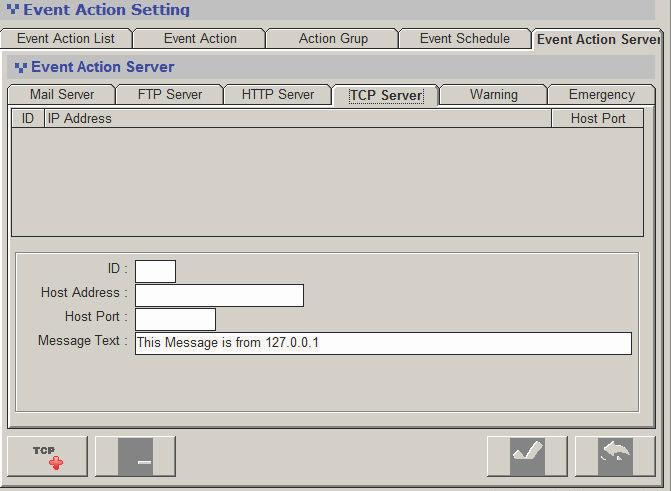 3.3.4 Event Handling - TCP server TCP servers are used to