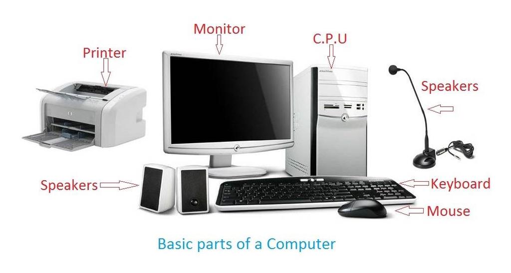 HW 1 1. Label the following computer parts: (7 marks) 2. The Internet has provided the community with online services which are becoming more common in everyday life.