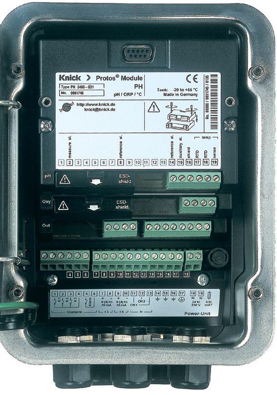Short Description: BASE Module View into the open device (BASE module, 3 function modules installed) Module equipment Module identification: Plug & Play. Up to 3 modules can be combined as desired.