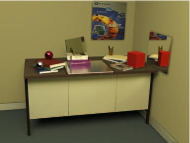 the desk, etc.). Figure 15: Examples of several augmented reality applications.