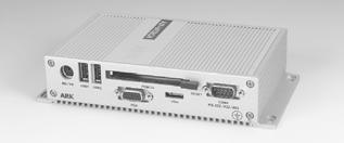 ARK-1350 Series: The Ultra Compact, Fanless Solution The ARK-1350 is an Ultra Compact, fanless, fully sealed, robust embedded box computer, designed for space critical applications that require low
