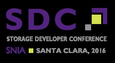 Storage Developer Conference.