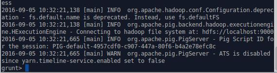 2. Define environment variables for Pig We need to configure the working directory of Hive, i.e., PIG_HOME. Open the file ~/.