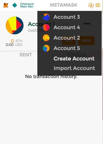 2. The installation and account setup process is described at: https://www.cryptocompare.com/wallets/guides/how-to-use-metamask/ 3.