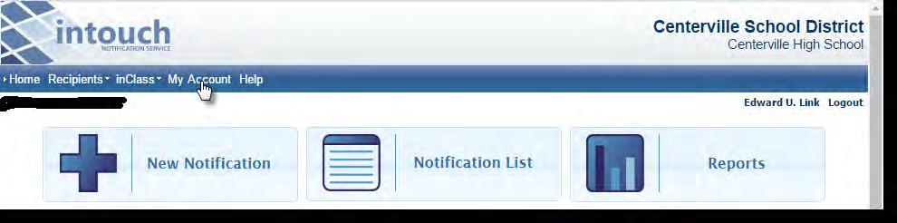 It is also used to send email notifications to yourself when the Include me option has been selected (see section 3.2.