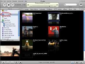 Video The MyHome application can also play your music and movie files stored in your itunes library. MyHome supports MPEG4 videos in mov and mp4 formats.