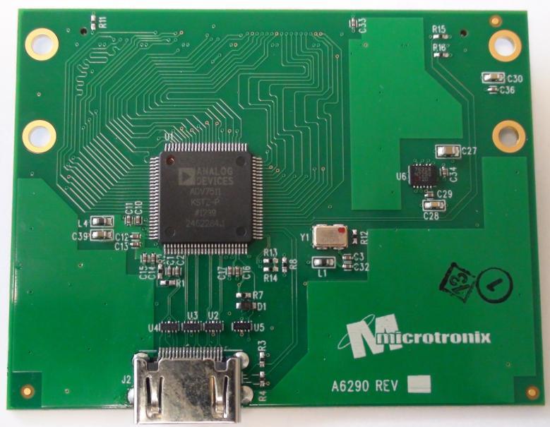 4 TRANSMITTER HSMC DAUGHTER CARD The Microtronix HDMI 1.