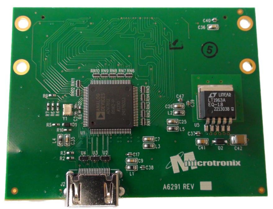 HDMI V1.4 RECEIVER HSMC DAUGHTER CARD The Microtronix HDMI 1.
