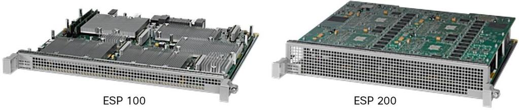 Figure 1. Cisco ASR 1000 Series ESP 100 and ESP 200 s and Benefits The main engine of the ESP is the Cisco FP, the industry s first programmable and application-aware netwk process.