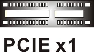 PCI-Express x1 Interface slots: PCIE x1_1/ PCIE x1_2 The PCIE x1_1/ PCIE x1_2 slots are the PCI-Express x1 interface slots which can be supported up to x1 mode.
