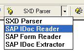 32 Creating a StreamIN Event for IDoc file data Configuring the IDoc file interface 3 Click SAP IDoc Reader. The Select Resource dialog box opens.